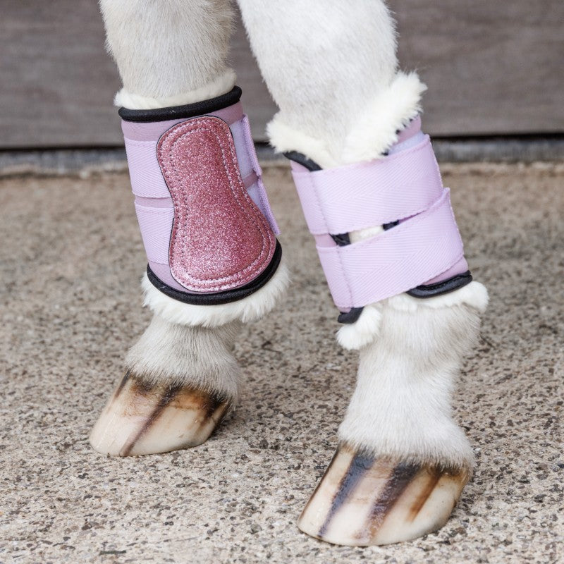 Kentucky Horsewear - Previous sheep slippers sequin Sammy Collection old pink