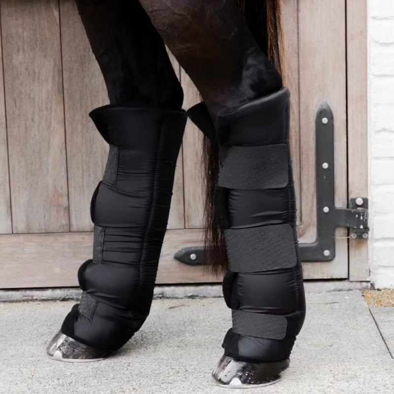 Kentucky Horsewear - Protections d'écurie longues Protect postérieurs noir | - Ohlala