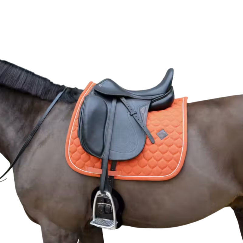 Kentucky Horsewear - Dressuurmat Melange oranje
