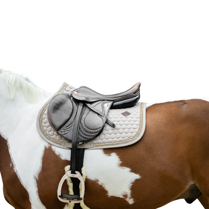 Kentucky Horsewear - Tapis de selle Glitter Band beige | - Ohlala