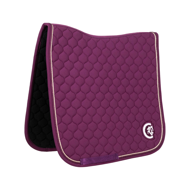 Kentucky Horsewear - Tapis de dressage 3D logo Onion Quilt mauve