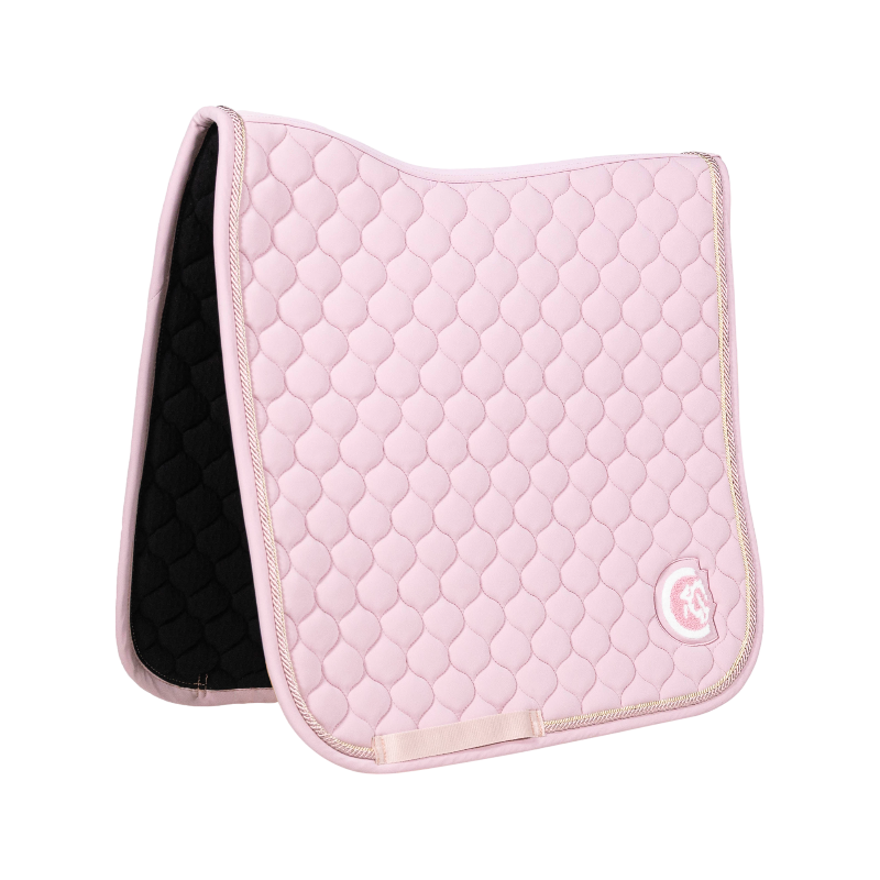 Kentucky Horsewear - Tapis de dressage 3D logo Onion Quilt rose clair | - Ohlala