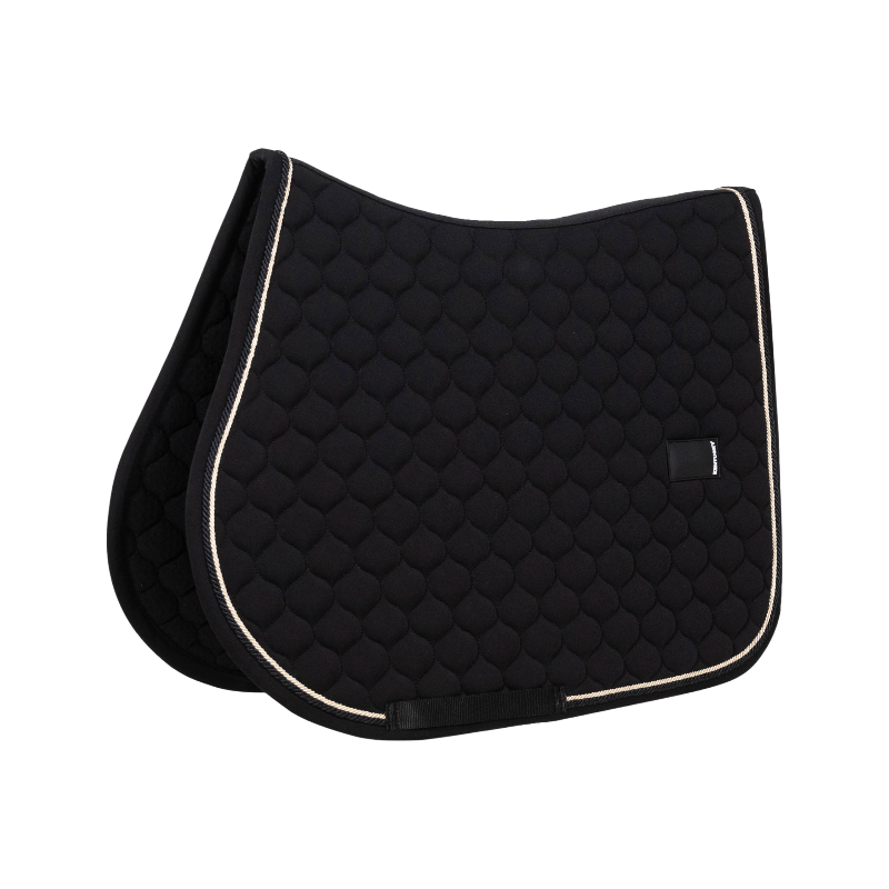 Kentucky Horsewear - Tapis de selle Rubber logo noir | - Ohlala