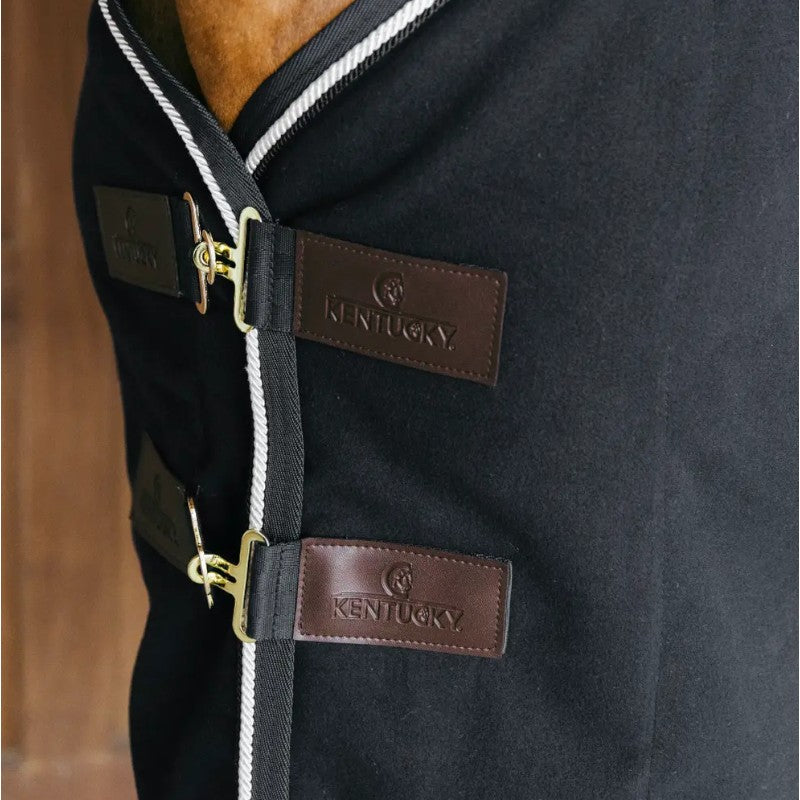 Kentucky Horsewear - Chemise séchante Vegan Wool noir | - Ohlala