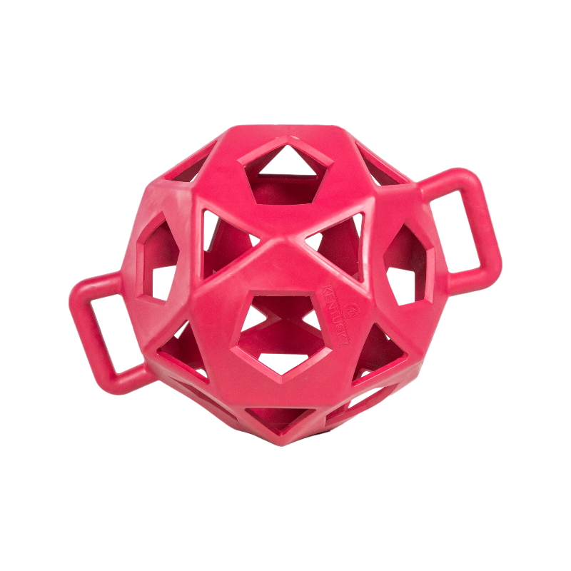 Kentucky Horsewear - Balle de jeu/ balle à foin rose | - Ohlala