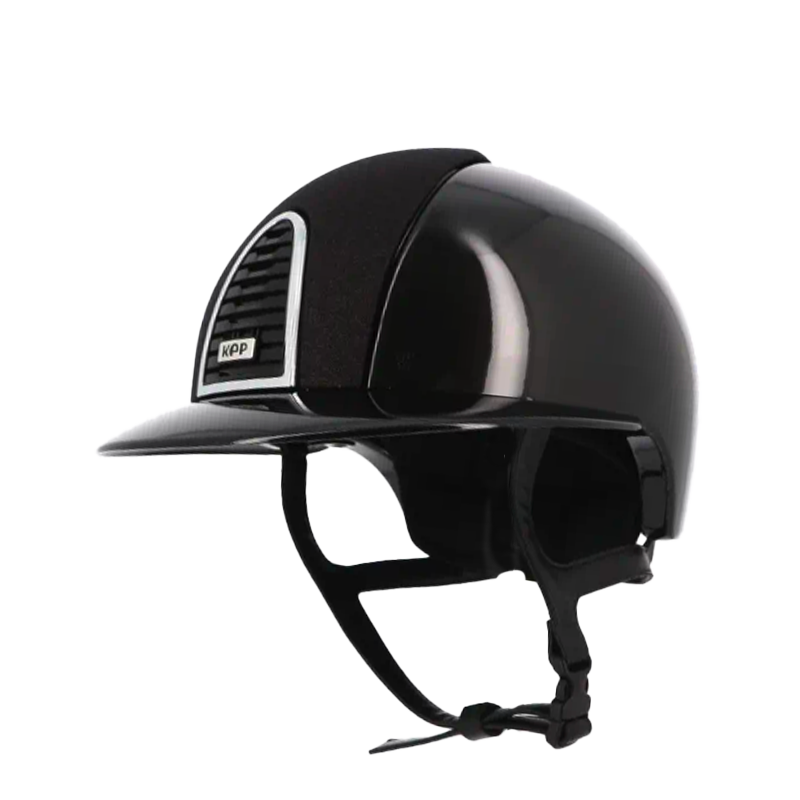KEP - Casque Cromo 2.0 shine noir Star visière polo diamond | - Ohlala