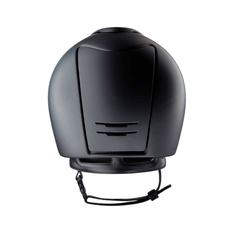 KEP - Casque d'équitation Cromo 2.0 Textile noir visière standard