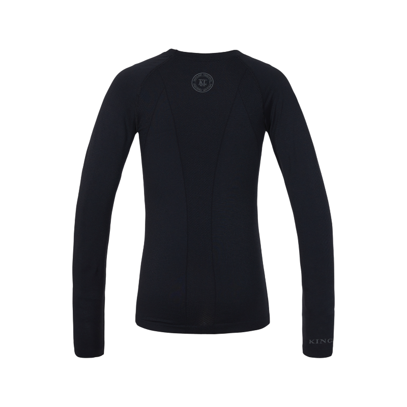 Kingsland - Haut manches longues junior KLRegina seamless marine | - Ohlala