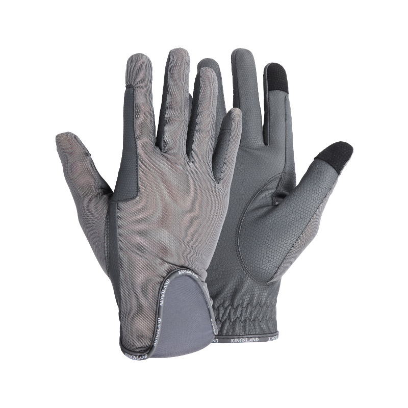 Kingsland - Gants d'équitation d'été KLNoe grey thundercloud | - Ohlala
