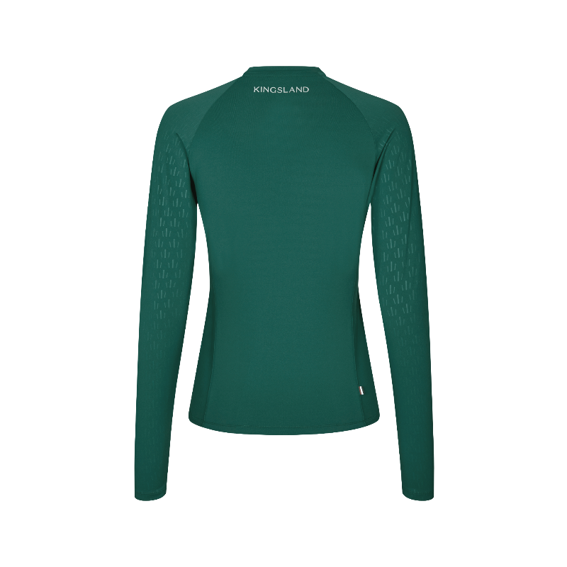Kingsland - T-shirt manches longues femme KLNico green june bug | - Ohlala