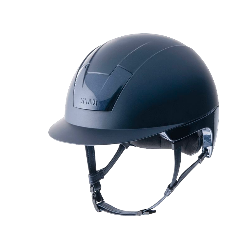 Kask - Casque d'équitation Kooki marine mat | - Ohlala