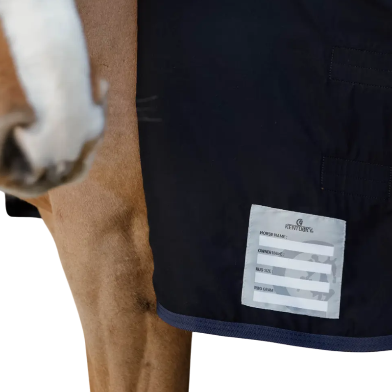 Kentucky Horsewear - Couverture d'écurie Classic marine 0g | - Ohlala