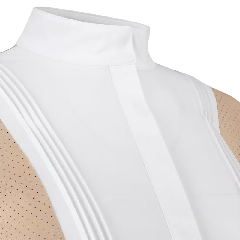Kentucky Horsewear - Lange mouwen wedstrijd polo voor dames Heritage Air beige