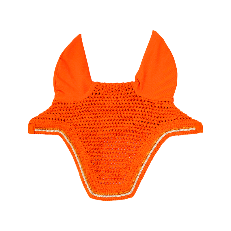 Kentucky Horsewear - Bonnet pour chevaux Wellington Diamond Rope orange | - Ohlala