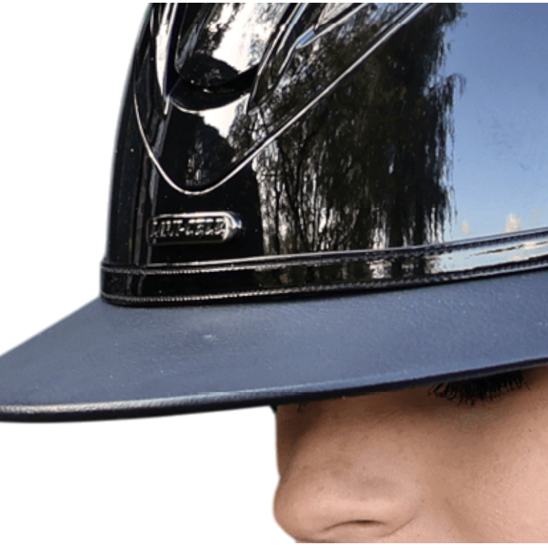 Lami-cell - Glossy black helmet trim