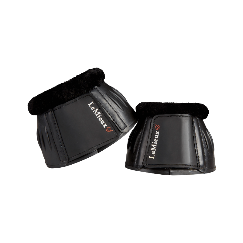 Lemieux - Cloches en caoutchouc et polaire Rubber Fleece noir | - Ohlala