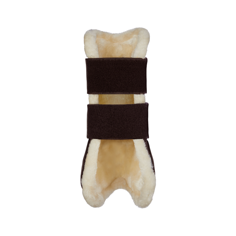 Lemieux - Guêtres ouvertes tendons Capella Comfort marron | - Ohlala