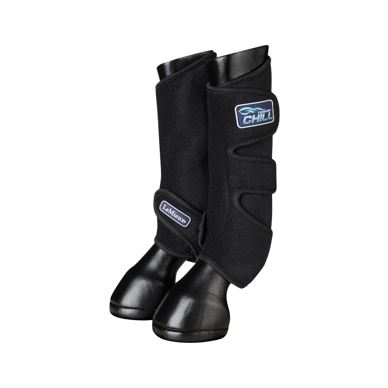 Lemieux - Guêtres rafraîchissantes Tendon Chill Boots noir (x2) | - Ohlala