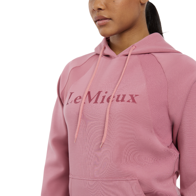 Lemieux - Langarm Sweatshirt mit Kapuze für Frauen Nadine Pfingstrose