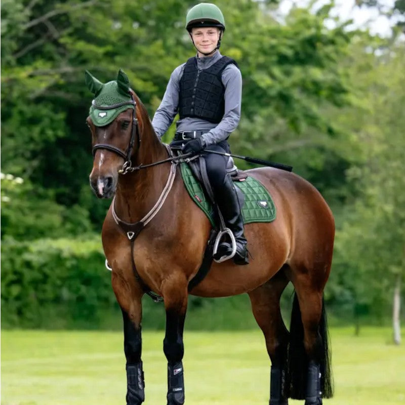 LeMieux - Tapis de selle Loire Classic Close Contact Square hunter green | - Ohlala