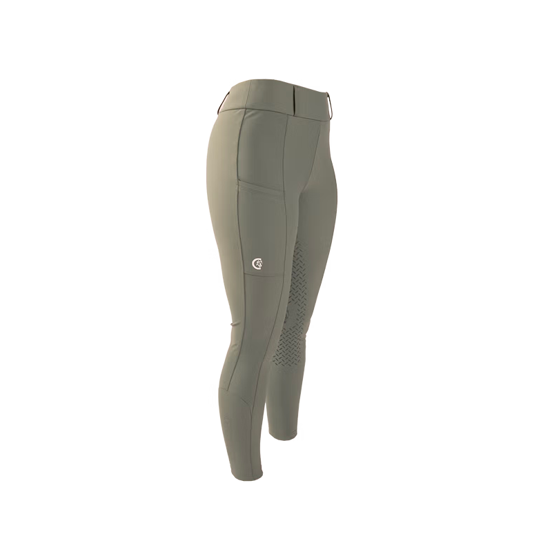 Kentucky Horsewear - Legging d'équitation femme Classic dusty green full grip
