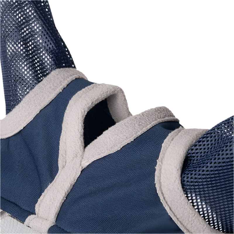 Lemieux - Masque anti-mouches avec oreilles ArmorShield Pro navy | - Ohlala