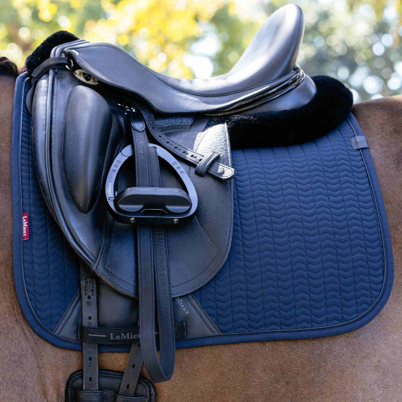 Lemieux - Tapis de dressage Finesse marine | - Ohlala