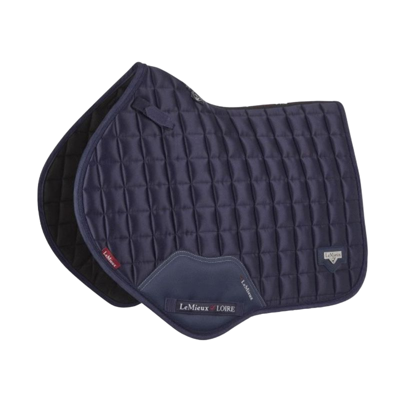 LeMieux - Tapis de selle Loire satin Classic Square marine | - Ohlala