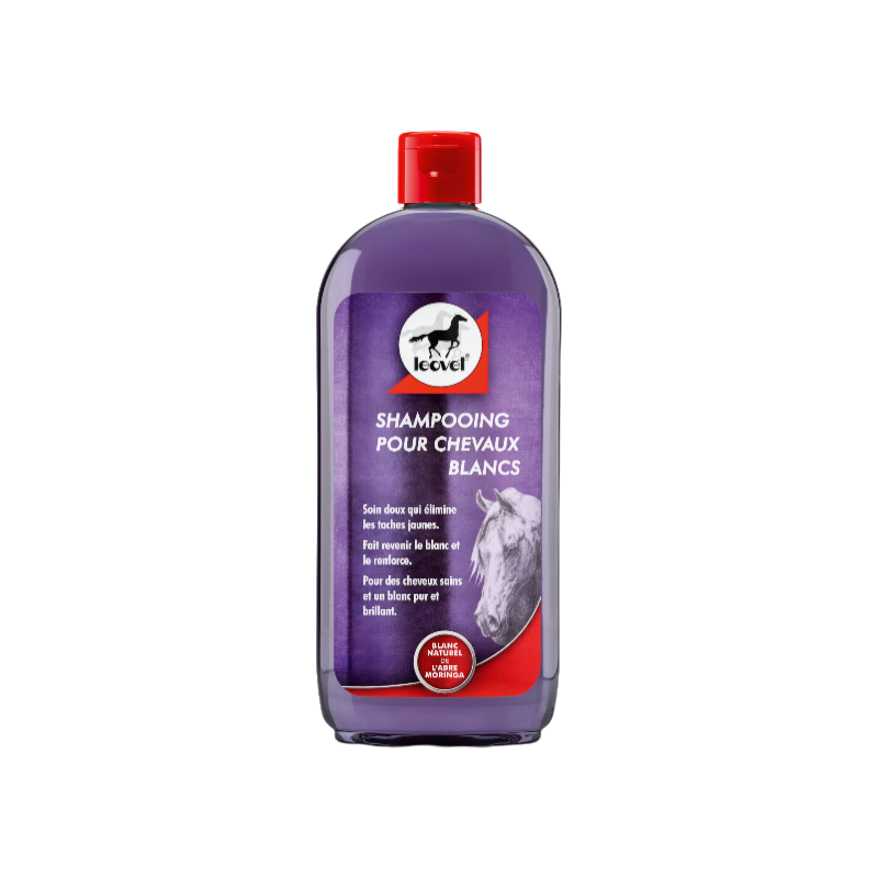 Leovet - Shampoing pour chevaux gris et blancs | - Ohlala
