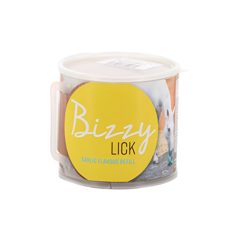 Bizzy Horse - Friandise pour chevaux pierre bizzy lick ail