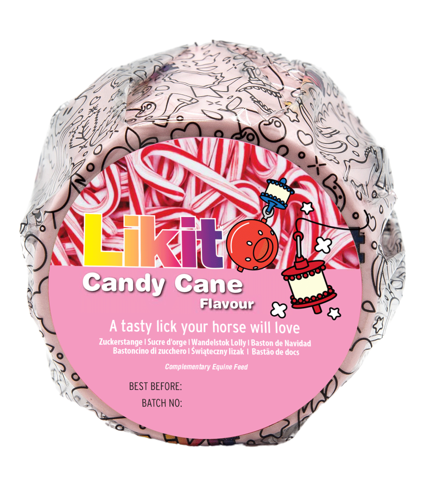 Likit - Treat for horses rock sugar candy 625g