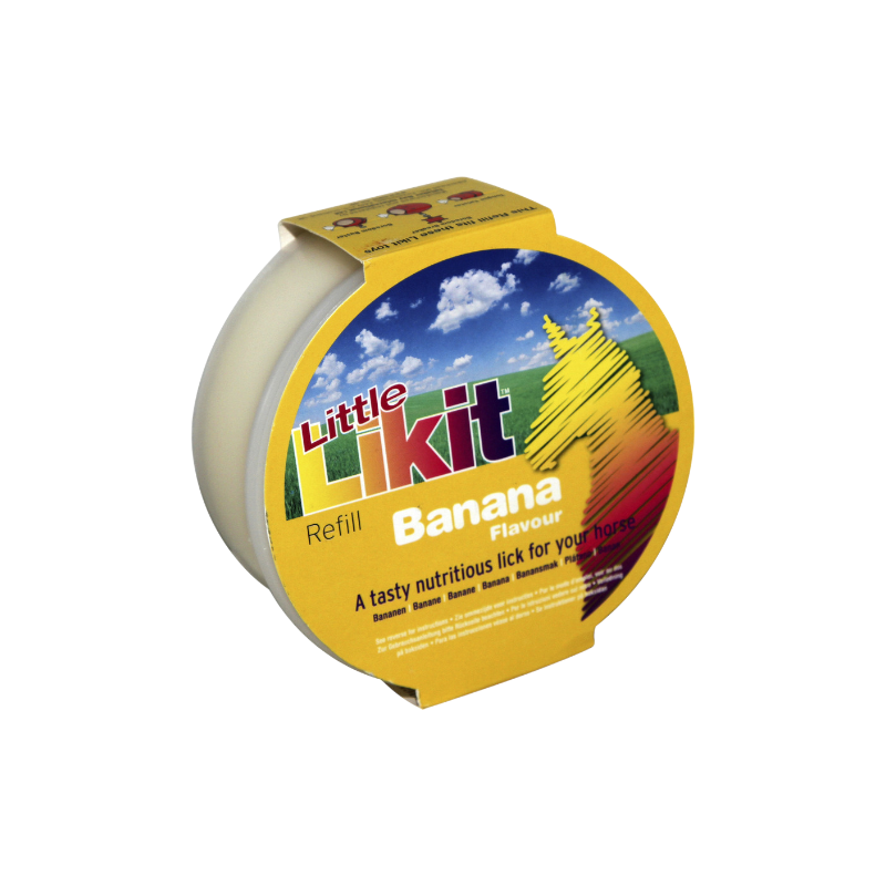 Likit - Friandise pour chevaux pierre banane 250 g | - Ohlala