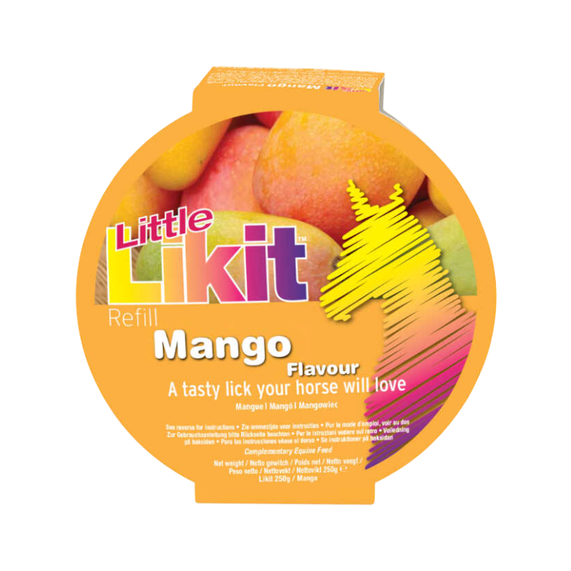 Likit - Friandise pour chevaux pierre mangue 250g | - Ohlala