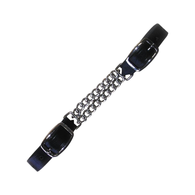 Metalab - Gourmette hackamor acier nickelé noir | - Ohlala