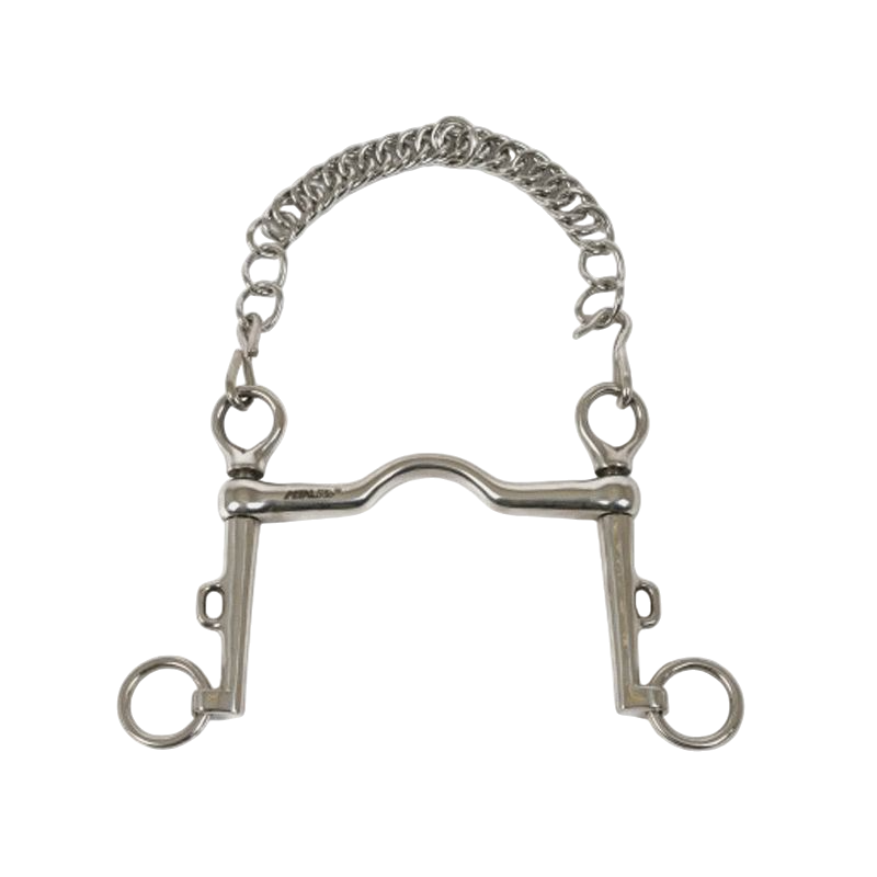 Metalab - Mors de bride inox canon plein | - Ohlala