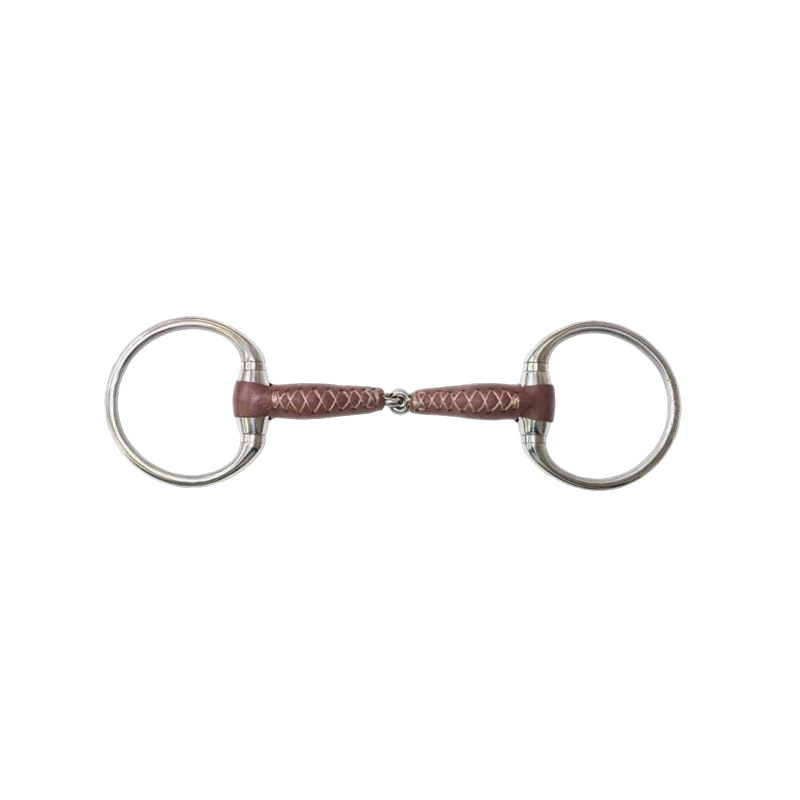 Metalab - Mors à olive Pinchless cuir canon 17 mm | - Ohlala