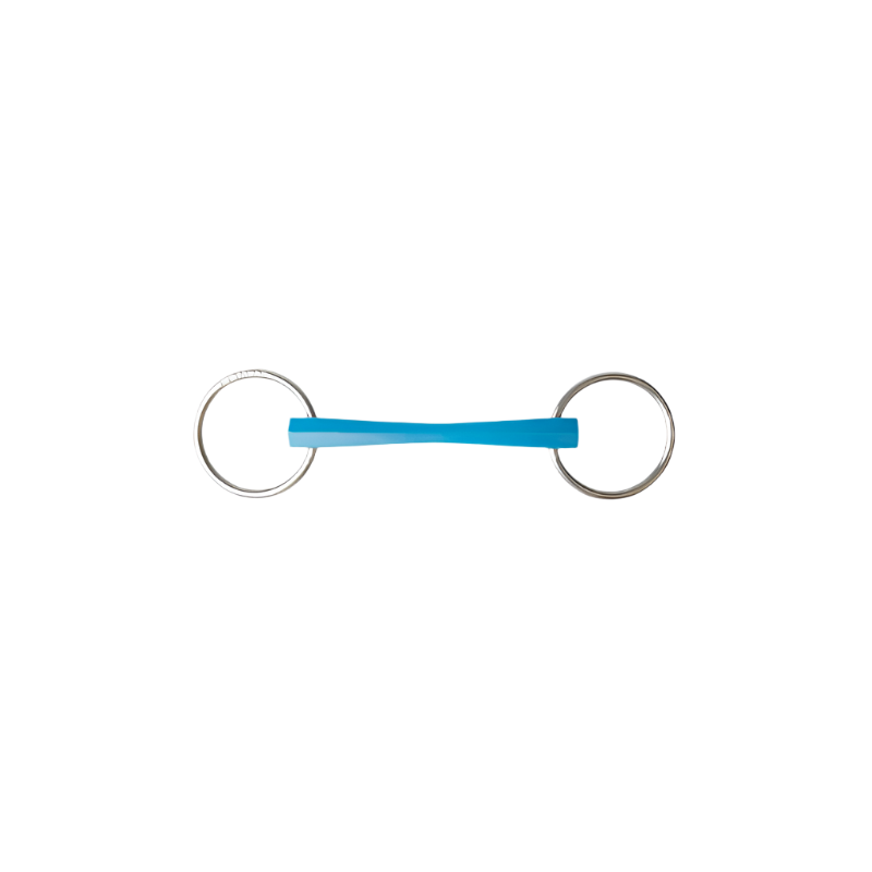 Metalab - Mors Flexi droit deux anneaux bleu | - Ohlala