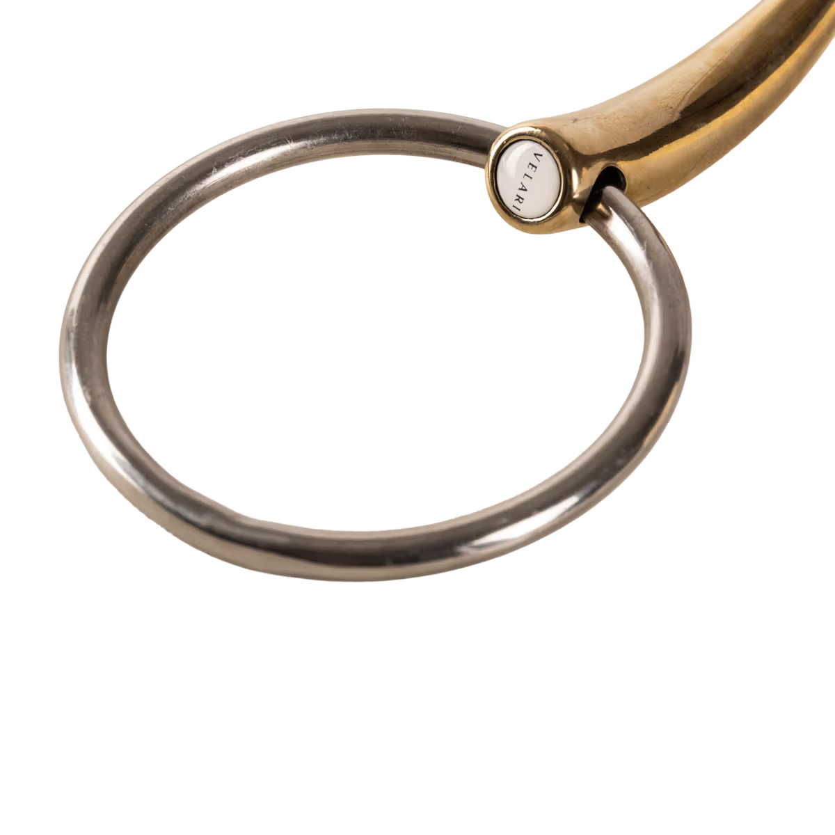 Velari - Mors à anneaux double brisure en cuivre doux 16mm