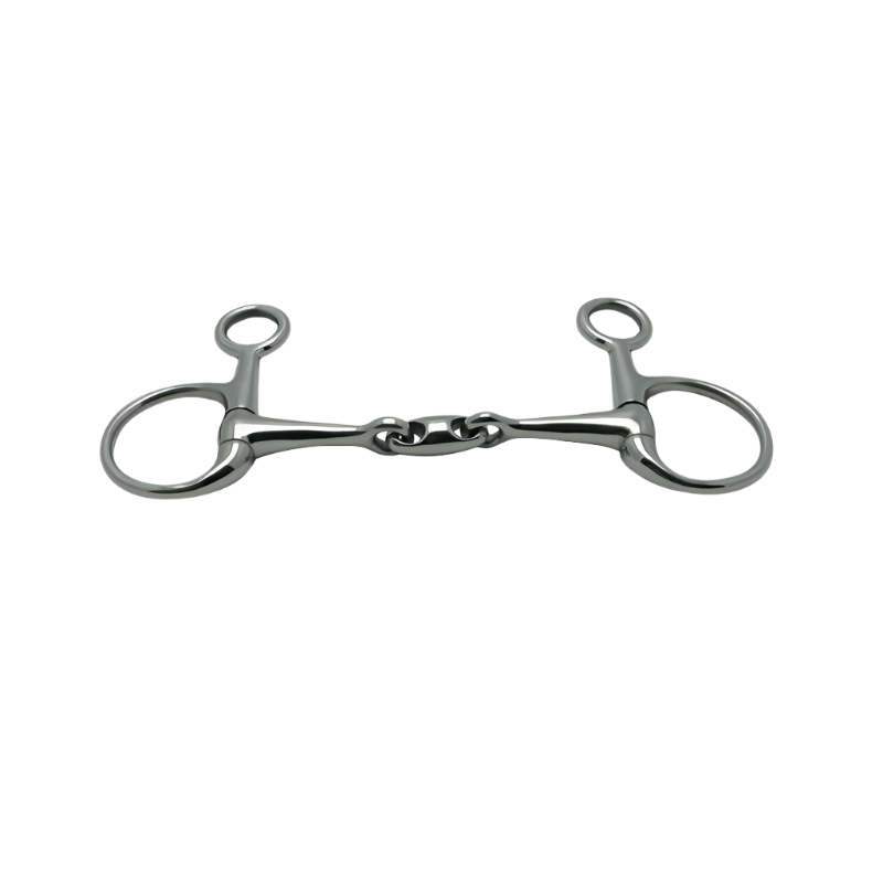 Metalab - Mors à olive Baucher double brisure plein | - Ohlala