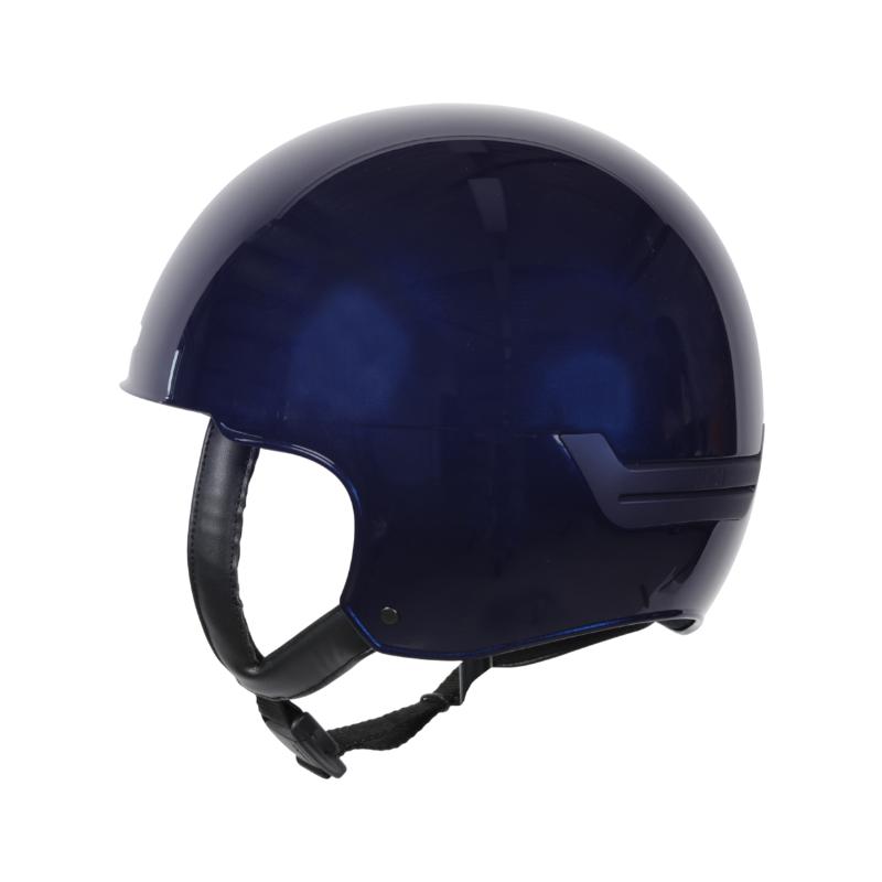 NACA - Comet S shiny blue riding helmet without visor