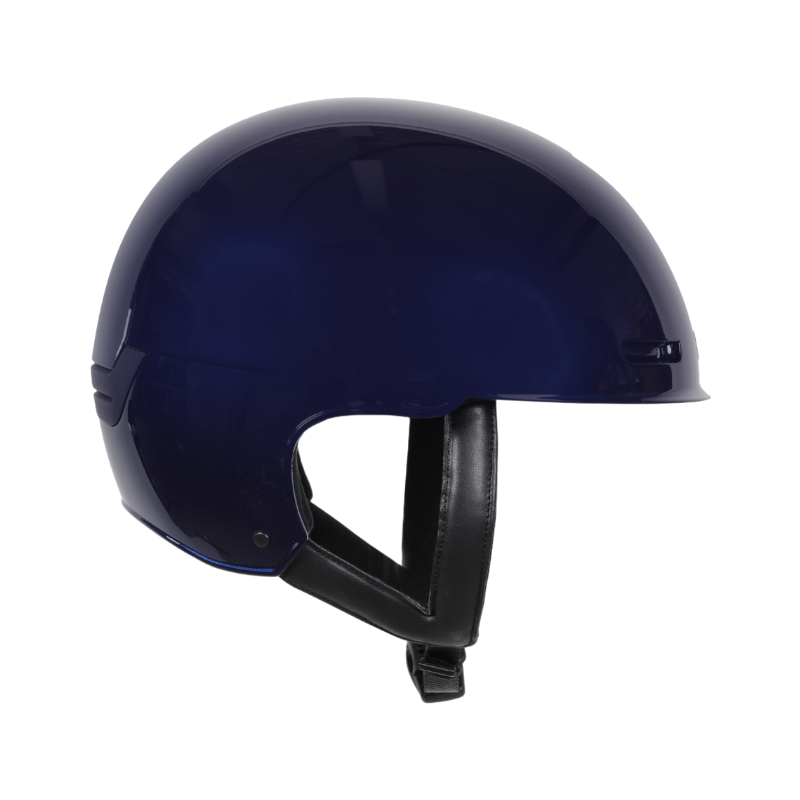 NACA - Comet S shiny blue riding helmet without visor