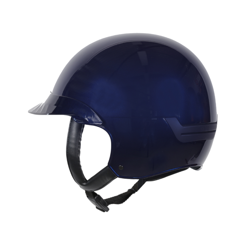 NACA - Standaard ruiterhelm Comète S glanzend blauw