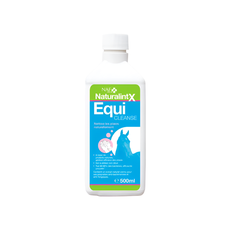 NAF - Liquide nettoyant anti-germes plaies EquiCleanse NaturalintX | - Ohlala