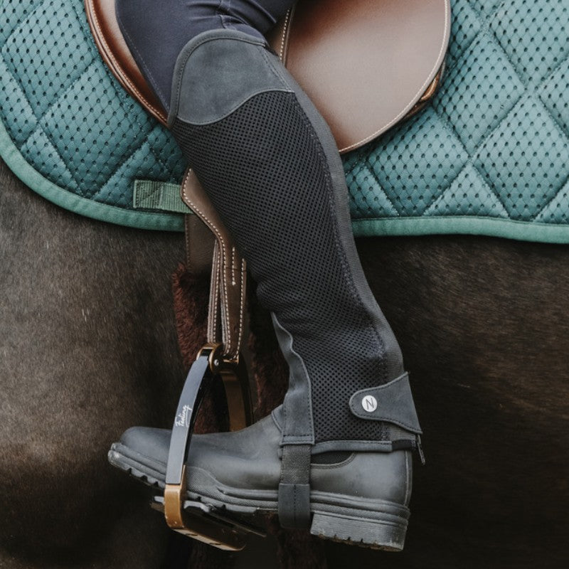 Norton - Mini-chaps Airflow noir | - Ohlala