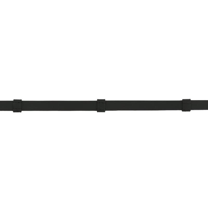 Norton - Rênes lisses Training PVC 5 stop noir | - Ohlala
