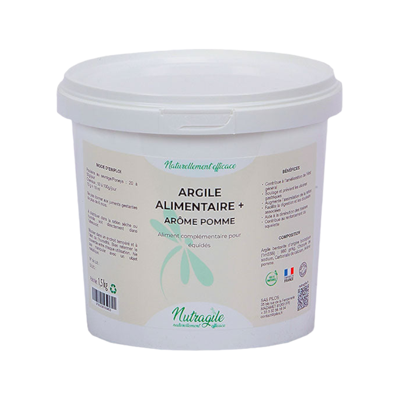 Nutragile - Argile alimentaire arôme pomme | - Ohlala