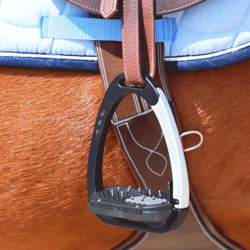 LeMieux - Étriers de sécurité Vector Balance Stirrup Noir / Alu | - Ohlala