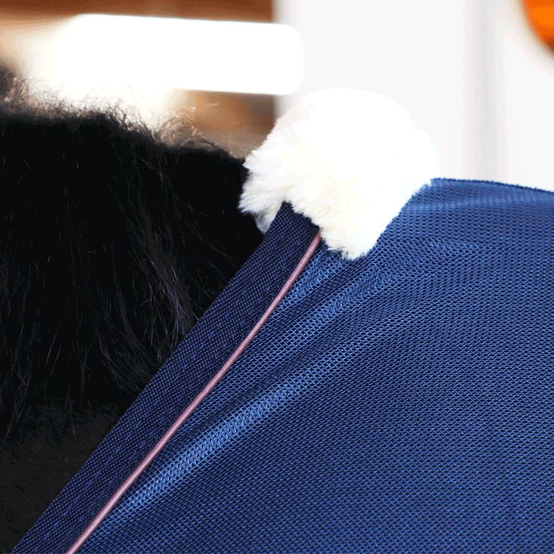 Kentucky Horsewear - Couverture anti-mouche marine | - Ohlala