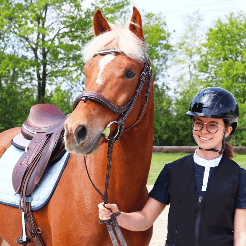 LeMieux - Étriers de sécurité Vector Balance Stirrup Noir / Alu | - Ohlala