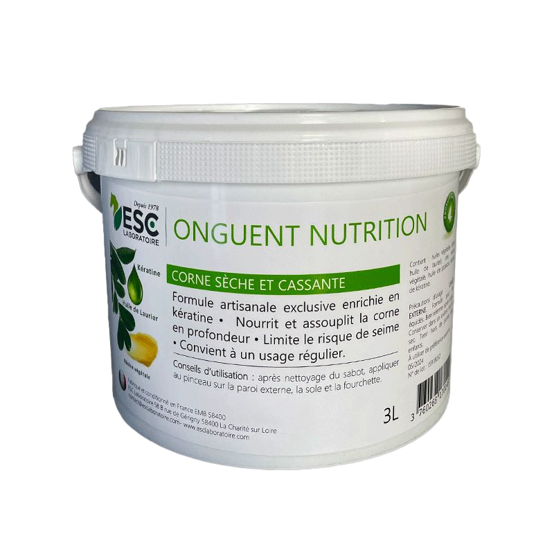 ESC Laboratoire - Onguent pour sabots Nutrition à la kératine